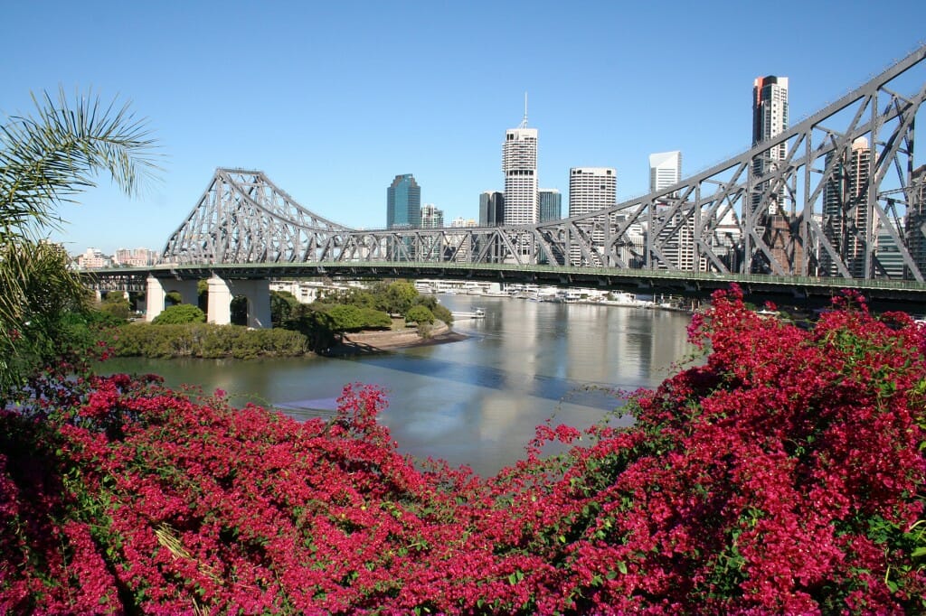 View of the Story Bridge from Spring Hill