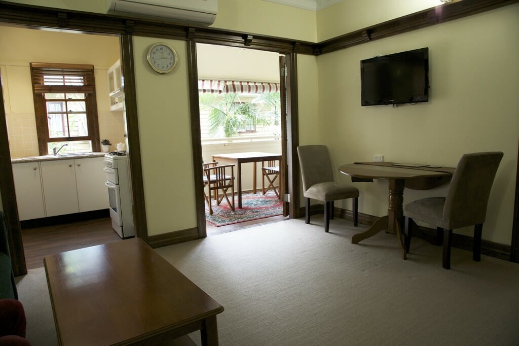 Suite dining area