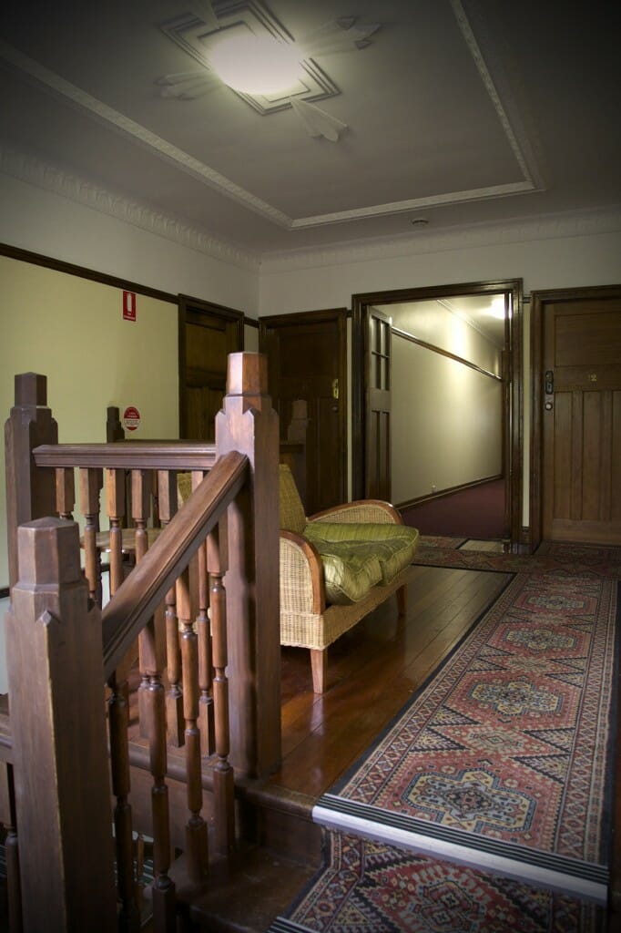 Heritage timber staircase and landing