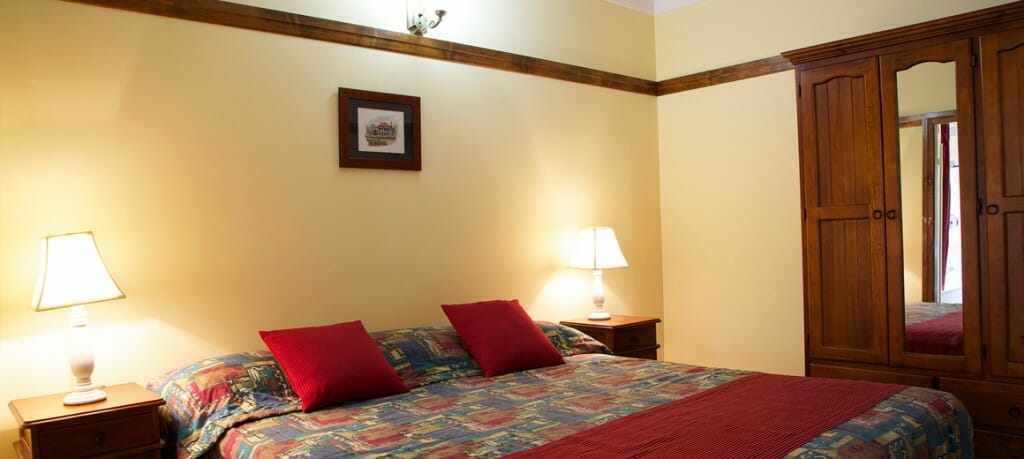 Furnished suite bedroom