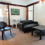 Lounge in Balcony Apartment Suite 10, Dahrl Court Apartments, Spring Hill